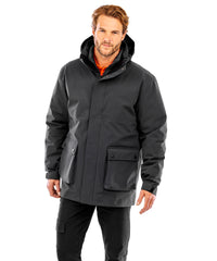 Resultrecycled Recycled 3-in-1 Padded Ripstop Jacket - Black*