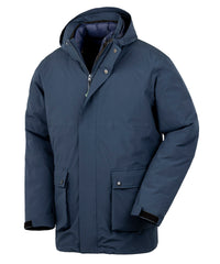 Resultrecycled Recycled 3-in-1 Padded Ripstop Jacket - Navy