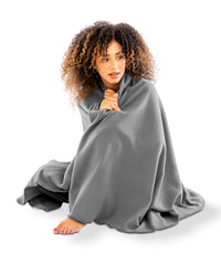 Resultrecycled Recycled Fleece Blanket - Grey