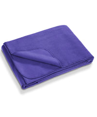 Resultrecycled Recycled Fleece Blanket - Purple