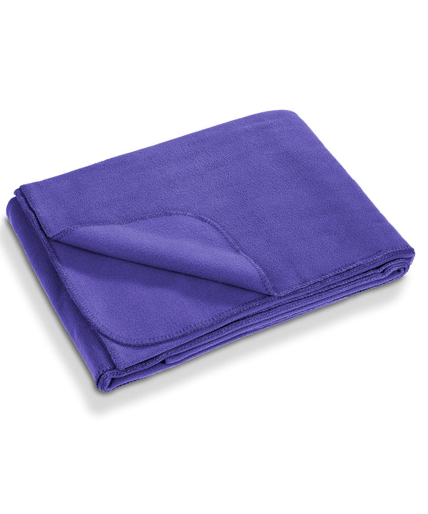 Resultrecycled Recycled Fleece Blanket - Purple