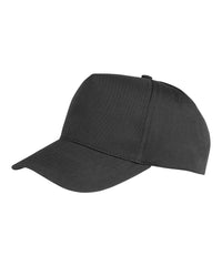 Resultrecycled Core Junior Recycled Printer’s Cap - Black
