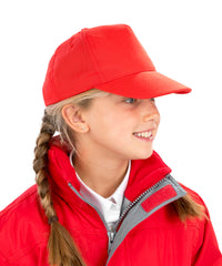 Resultrecycled Core Junior Recycled Printer’s Cap - Black