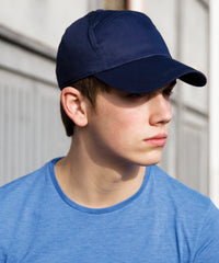 Resultheadwear 7-panel Advertising Cap - Black