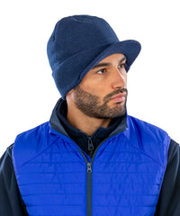Resultwinteressentials Esco Army Knitted Hat - Black