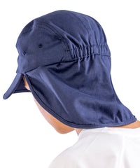 Resultheadwear Junior Fold-up Legionnaire's Cap - Navy