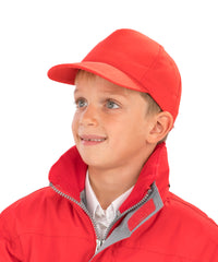 Resultheadwear Boston Junior 65/35 Polycotton Cap - Black