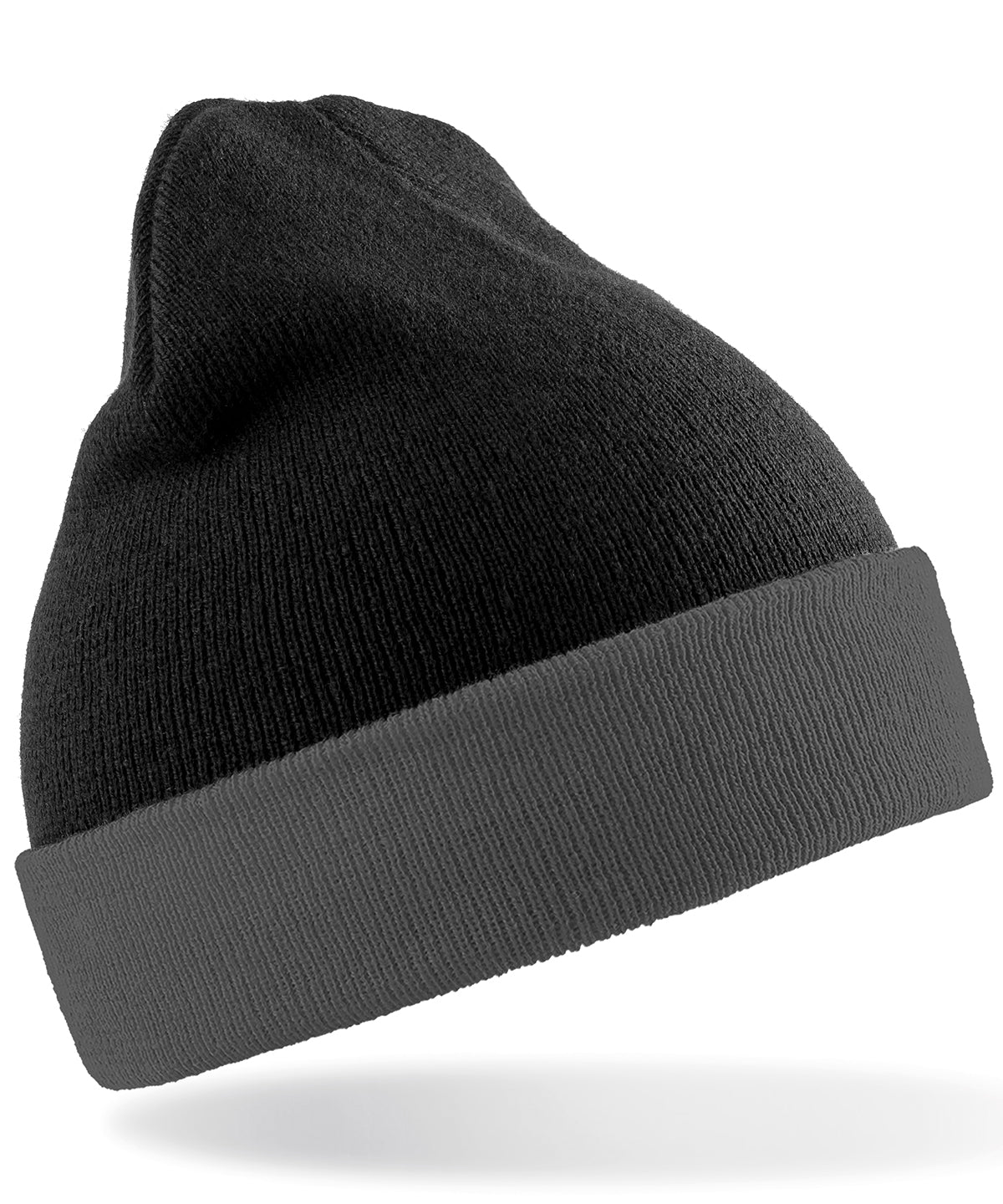 Resultrecycled Recycled Compass Beanie - Black/Grey