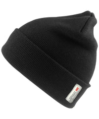 Resultrecycled Recycled ThinsulateTM Beanie - Black