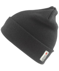 Resultrecycled Recycled ThinsulateTM Beanie - Charcoal