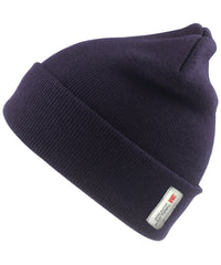 Resultrecycled Recycled ThinsulateTM Beanie - Navy