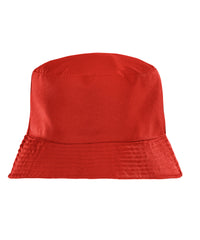 Resultrecycled Core Recycled Reversible Bucket Hat - Red