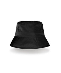 Resultheadwear Recycled Bound Edge Bucket Hat - Black