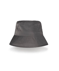 Resultheadwear Recycled Bound Edge Bucket Hat - Grey