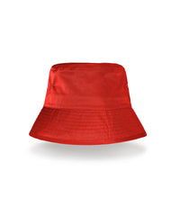 Resultheadwear Recycled Bound Edge Bucket Hat - Red