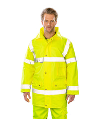 Result Safety Jacket - Fluorescent Orange