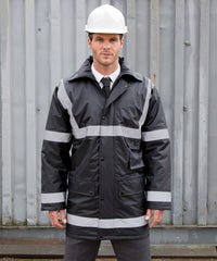 Result Work-Guard Management Coat - Black