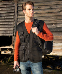 Result Adventure Safari Waistcoat - Black