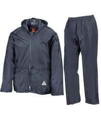 Result Waterproof Jacket and Trouser Set - Navy