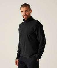 Regatta Zip-neck Microfleece - Black