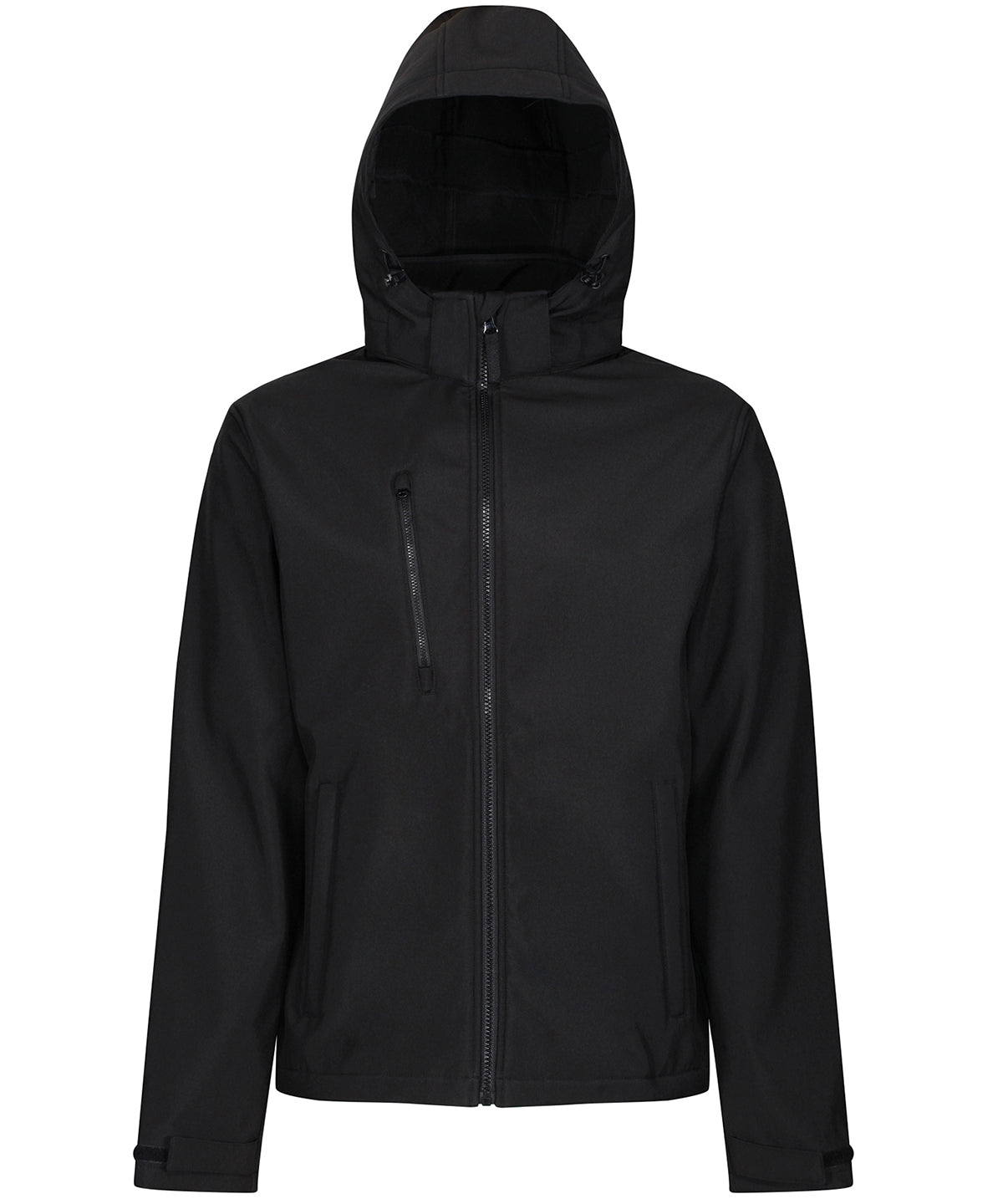 Regatta Venturer 3-layer Hooded Softshell Jacket - Black*
