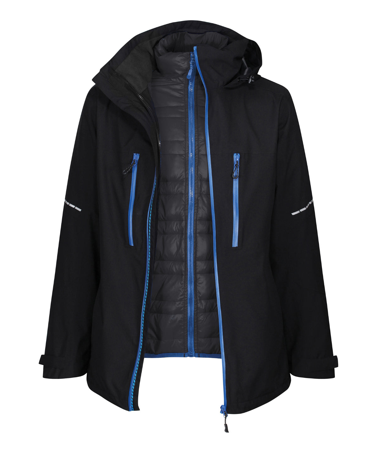 Regatta X-Pro Evader Iii 3-in-1 Jacket - Black/Oxford