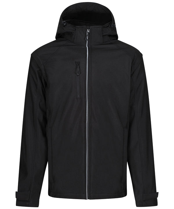 Regatta Erasmus 4-in-1 Softshell Jacket - Black (Black)