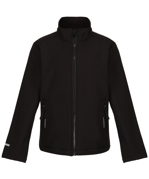 Regattajunior Kids Ablaze Softshell Jacket - Black