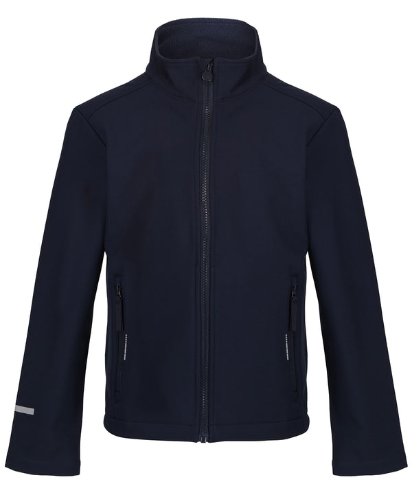Regattajunior Kids Ablaze Softshell Jacket - Navy