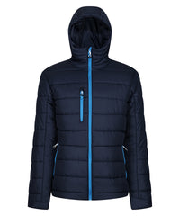Regatta Navigate Thermal Hooded Jacket - Navy/French Blue