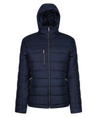 Regatta Navigate Thermal Hooded Jacket - Navy/Seal