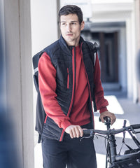 Regatta Navigate Hybrid Bodywarmer - Black/Classic Red