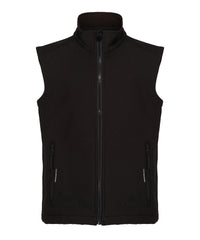 Regattajunior Junior Ablaze Softshell Bodywarmer - Black/Black
