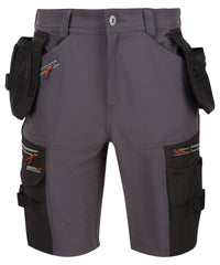 Regatta Infiltrate Stretch Holster Shorts - Iron/Black