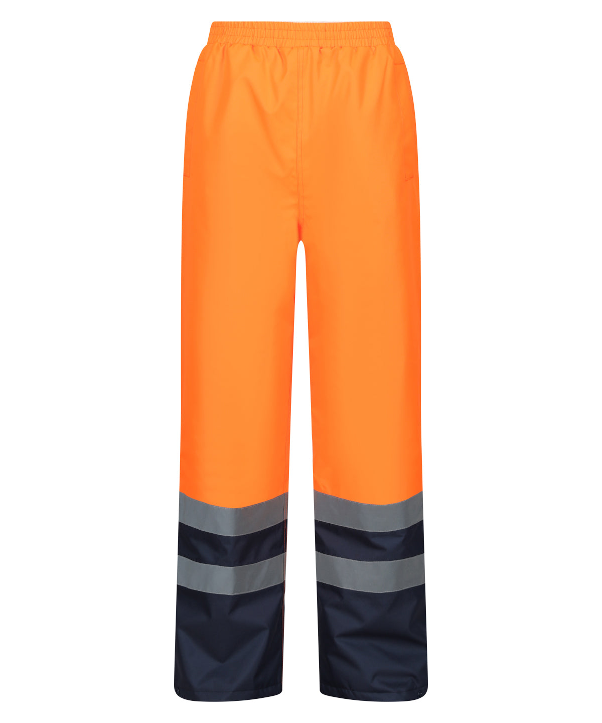 Regatta Pro Hi-vis Insulated Overtrousers - Orange/Navy