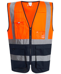 Regatta Pro Hi-vis Executive Vest - Orange/Navy