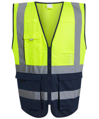 Regatta Pro Hi-vis Executive Vest - Yellow/Navy