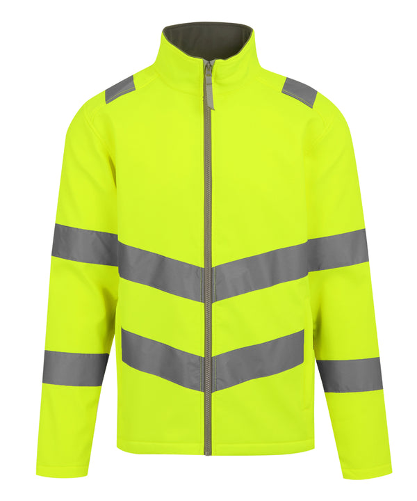 Regatta Hi-vis Pro Contract Ablaze 2-layer Softshell - Yellow