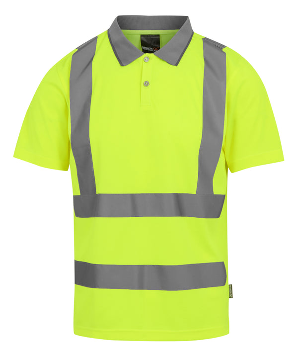 Regatta Hi-vis Pro Contract Polo - Yellow