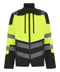 Regatta Hi-Vis X-Pro 3-layer Softshell Jacket (Class 2) - Black/Yellow