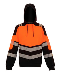 Regatta Hi-Vis X-Pro Hoodie (Class 2) - Black/Orange