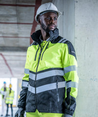 Regatta Hi-Vis X-Pro Waterproof Shell Jacket (Class 2) - Black/Orange
