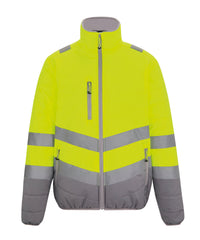 Regatta Hi-vis Two-tone Thermal Jacket - Yellow