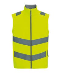 Regatta Hi-vis Pro Contract Ablaze Softshell Bodywarmer - Yellow