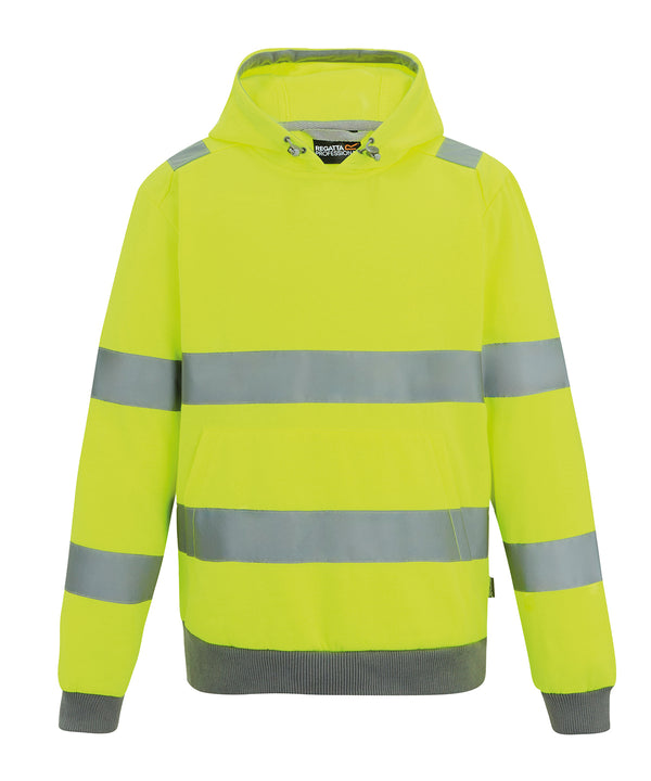 Regatta Hi-Vis Pro Contract Hoodie - Yellow