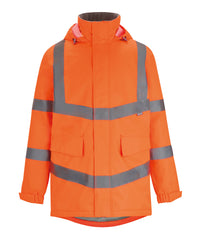 Regatta Hi-vis Pro Contract Dover Parka - Orange