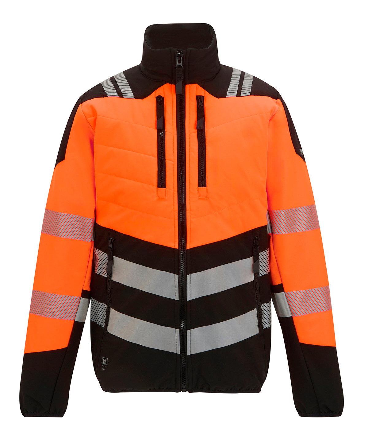 Regatta Hi-vis X-pro Hybrid Jacket (Class 2) - Black/Orange