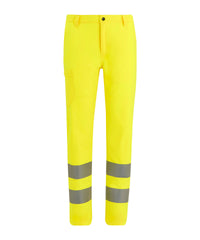 Regatta Hi-vis Pro Contract Stretch Action Trousers - Yellow
