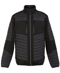 Regatta E-Volve Unisex Thermal Hybrid Jacket - Ash/Black