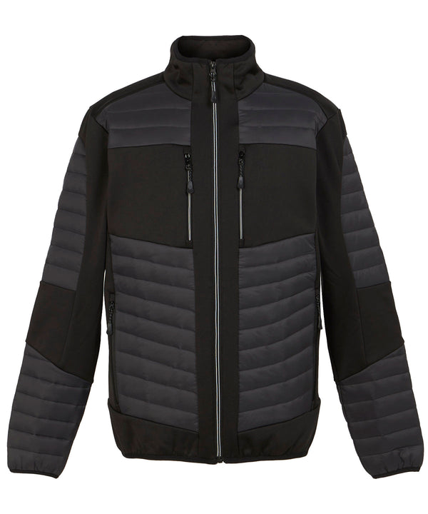 Regatta E-Volve Unisex Thermal Hybrid Jacket - Ash/Black